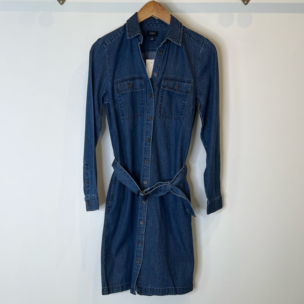 Denim Shirt Dress